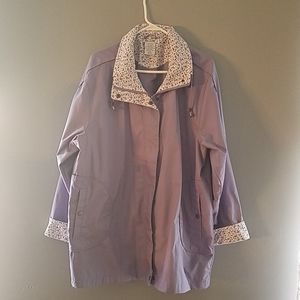 Lavender light weight jacket